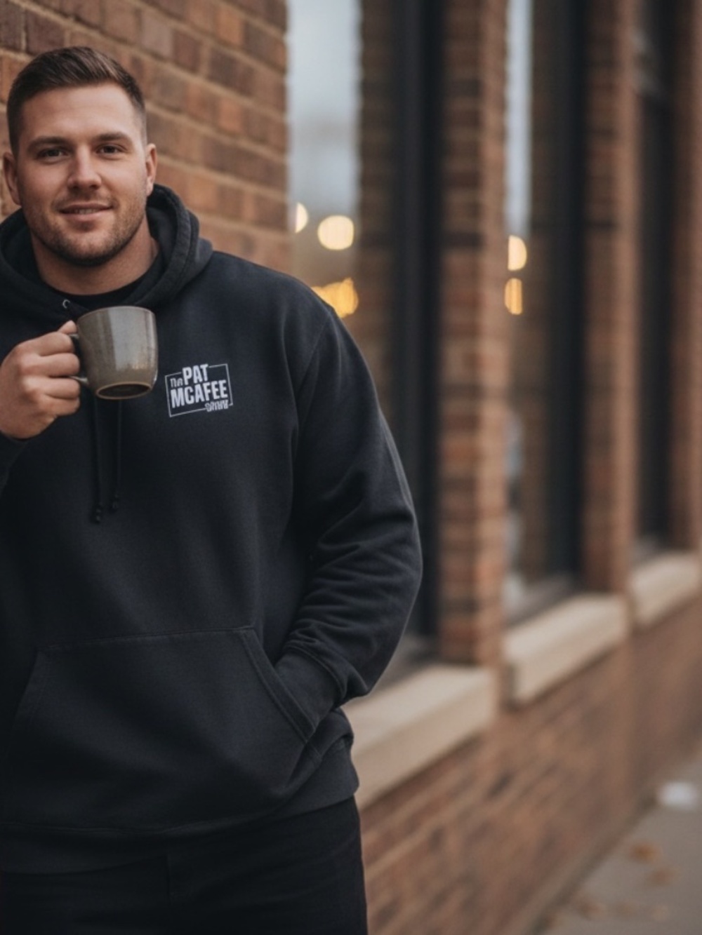 Real Pat Mcafee show men’s hoodie size 2Xl